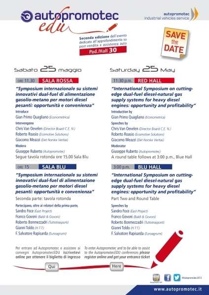 AUTOPROMOTEC 2013 – Symposium internazionale
