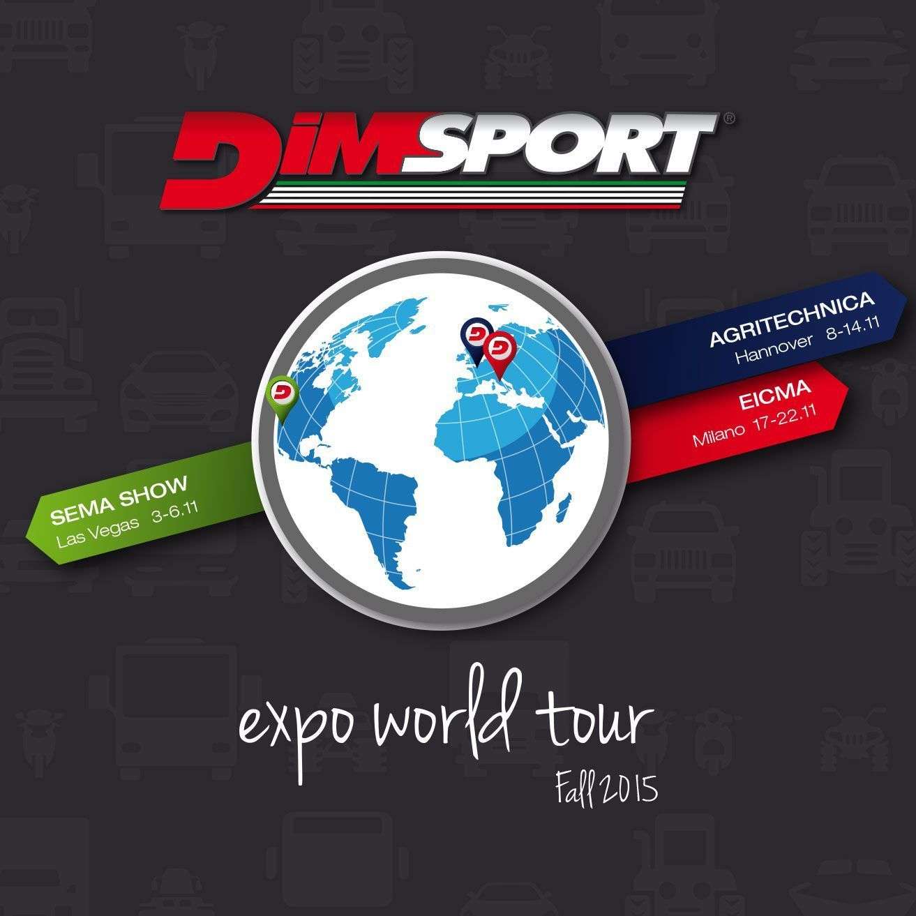In autunno riparte il Dimsport expo world tour