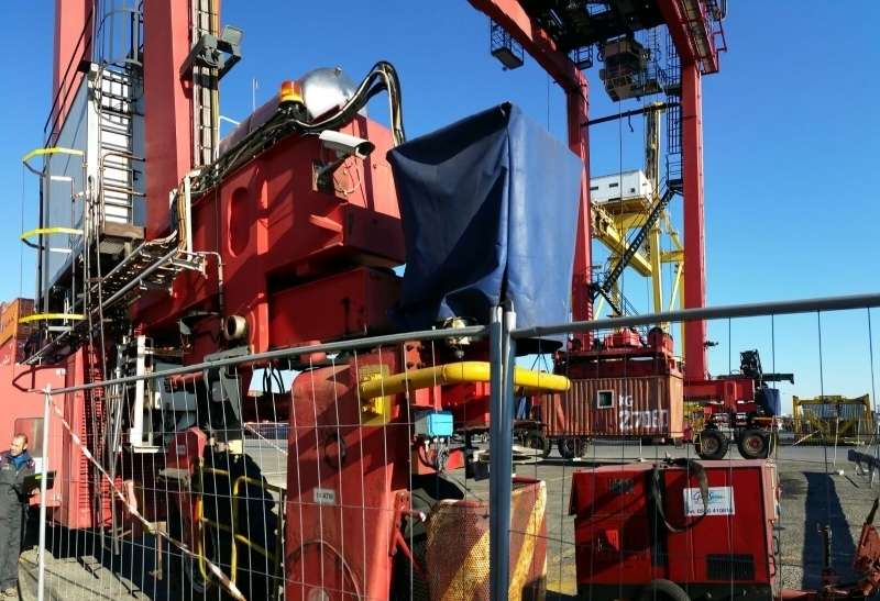Una giornata dimostrativa al porto di Livorno
