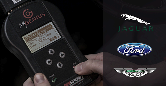 My Genius da oggi disponibile anche per Ford, Aston Martin e Jaguar