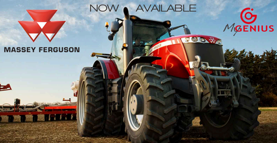 Le applicazioni Massey Ferguson disponibili su My Genius