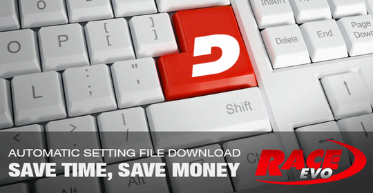 Race Evo apre le porte al download integrato dei file di settaggio