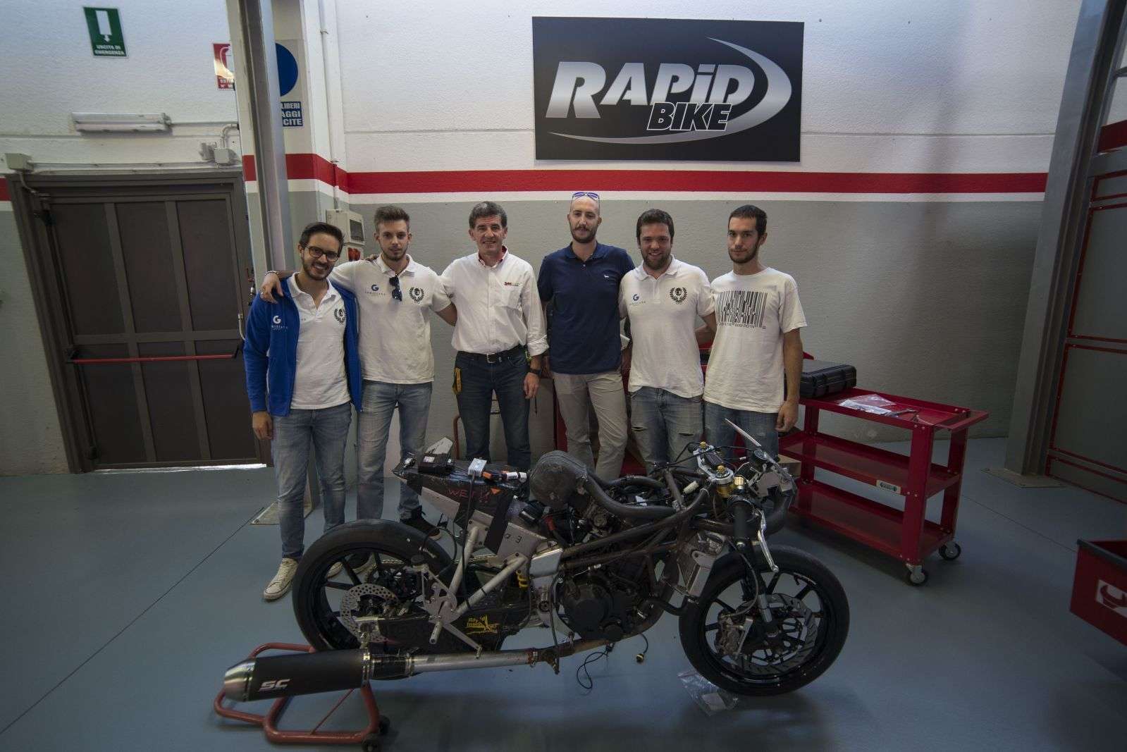 Rapid Bike al fianco del Politecnico di Milano per il progetto Motostudent 2016