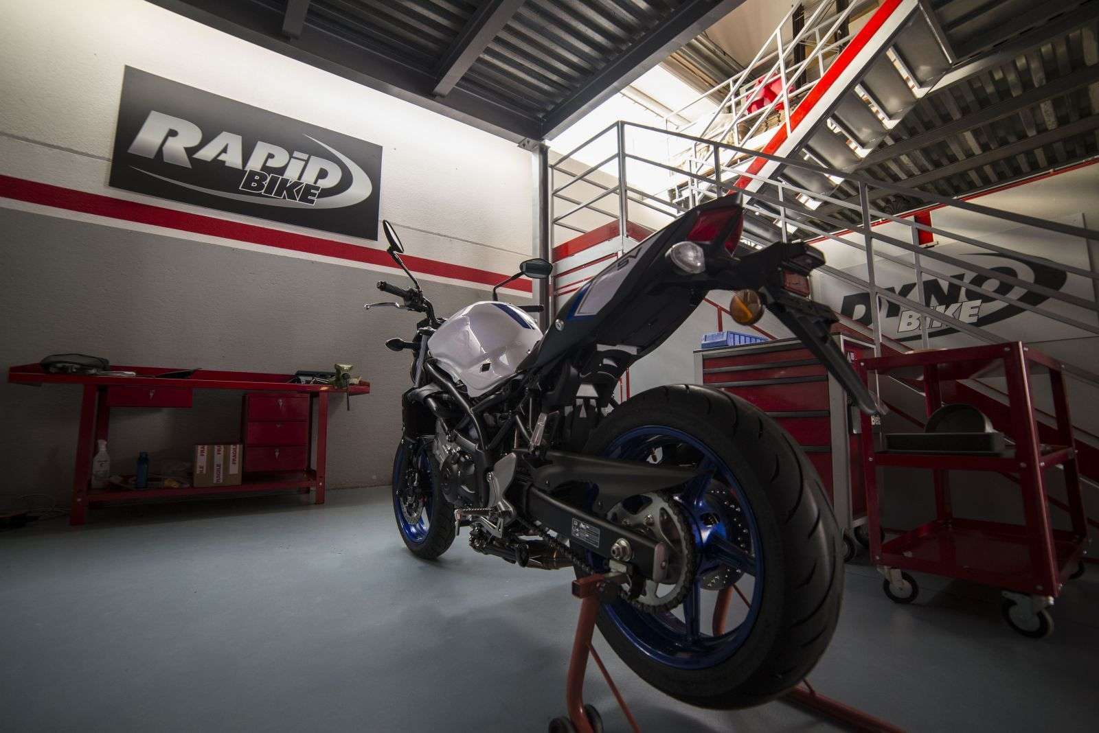 Una nuova applicazione Rapid Bike per Suzuki SV 650