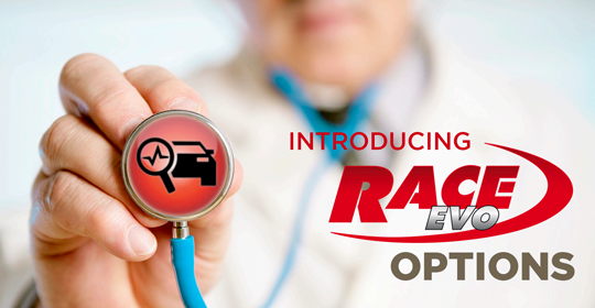 Con le ‘options’ Race Evo diventa il tuo alleato per la diagnosi