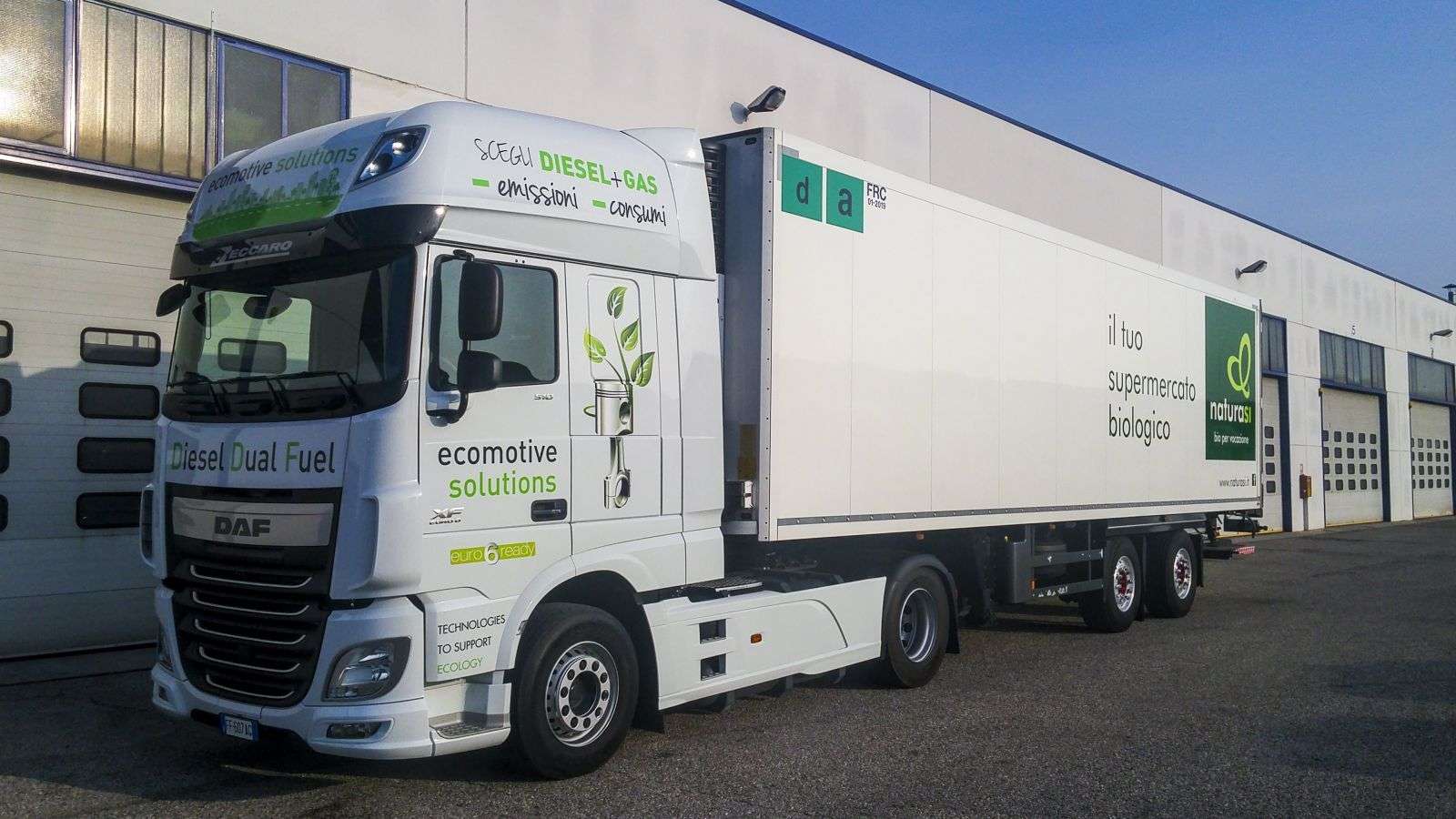 Omologato il primo mezzo pesante EURO6 Diesel Dual Fuel