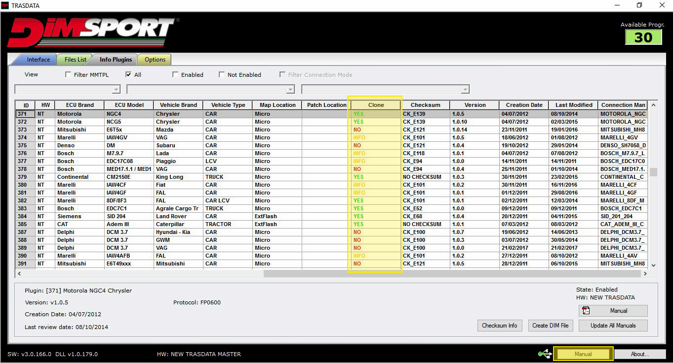 New Trasdata, restyling significativo dell’interfaccia software
