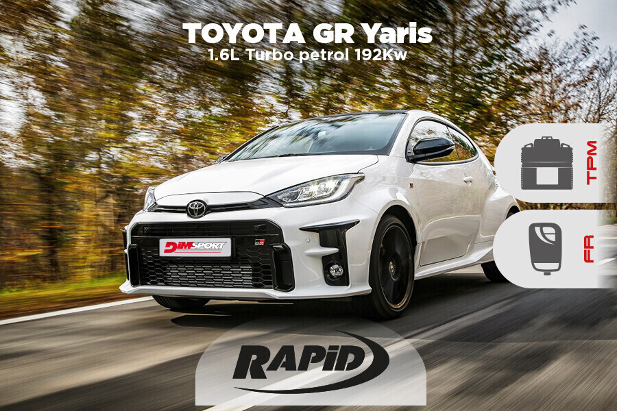 Nuova GR Yaris: la combo Rapid FR + TPM aggiunge potenza e divertimento!