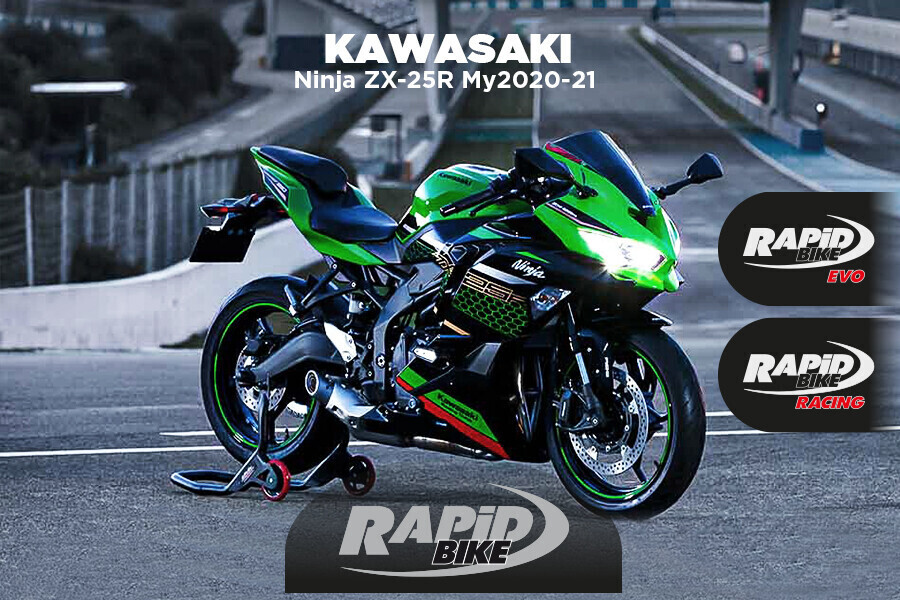 ZX-25R: da baby ninja a samurai con Rapid Bike