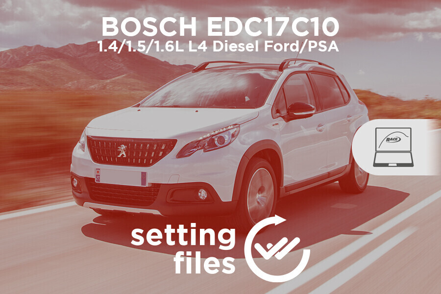 Settaggi di seconda generazione per centralina BOSCH EDC17C10 (L4 diesel 1.4/1.5/1.6L)