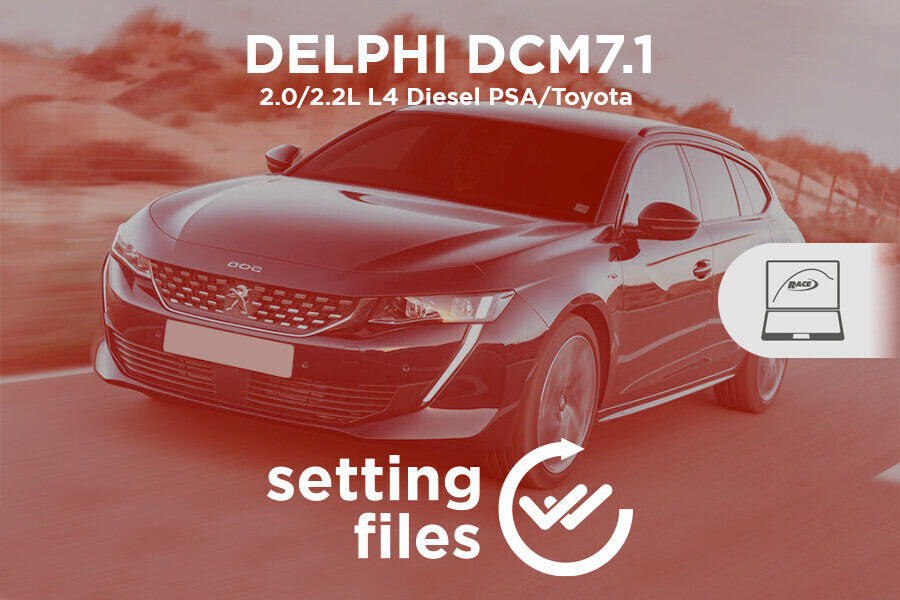 Settaggi di seconda generazione per centralina DELPHI DCM7.1 (L4 diesel 2.0/2.2L)