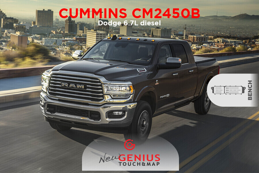 Dodge Ram con centralina CUMMINS CM2450B: rimappa il ‘gigante buono’ americano con New Genius