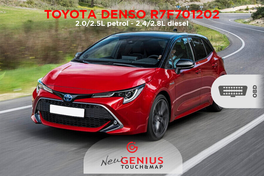 Denso R7F701202 Toyota III generazione: leggi e scrivi via OBD con New Genius