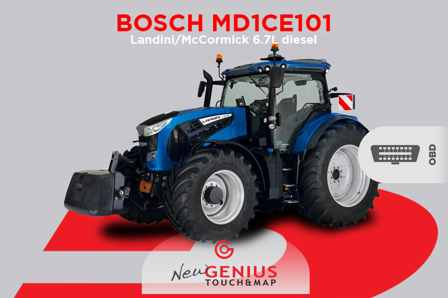 Ottimizza Landini & McCormick (BOSCH MD1CE101) con New Genius