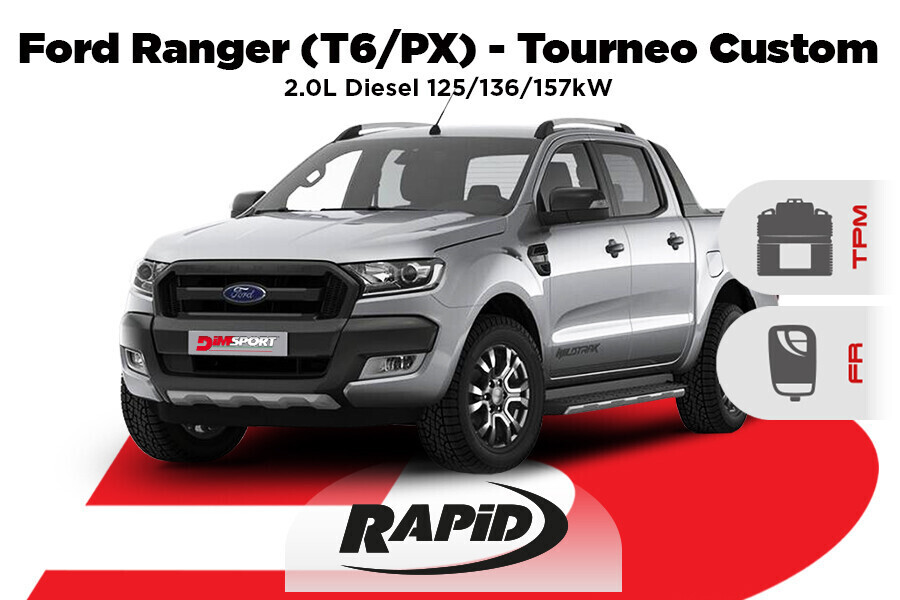 Ford Ranger e Tourneo Custom: verso nuovi orizzonti con Rapid TPM!