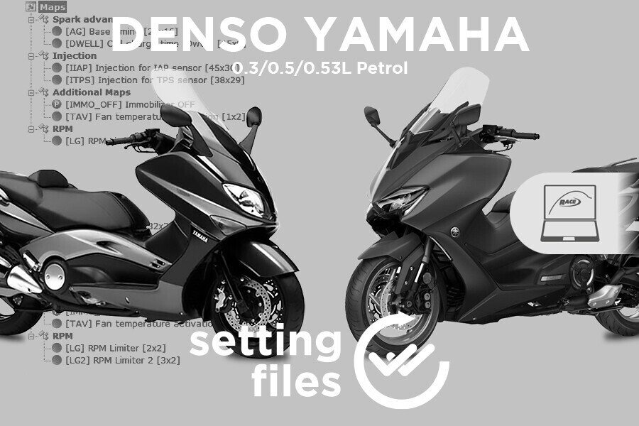 Settaggi di seconda generazione per centralina DENSO YAMAHA (benzina 300/500/530cc)