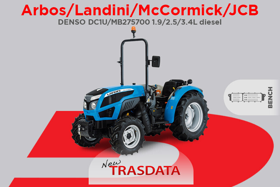 Nuove applicazioni in BENCH MODE per piccoli mezzi da lavoro