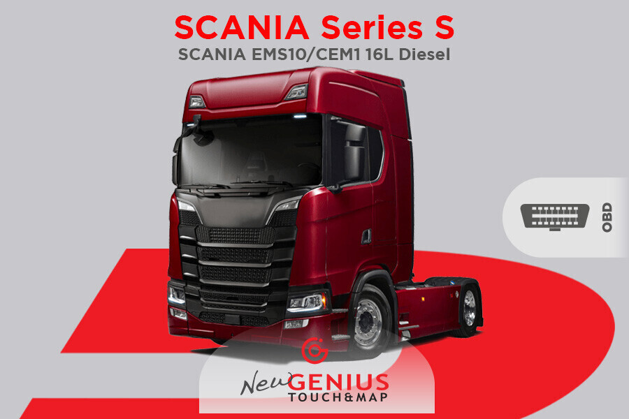 Leggi e scrivi la centralina EMS10/CEM1 dei nuovi Scania Series S con New Genius