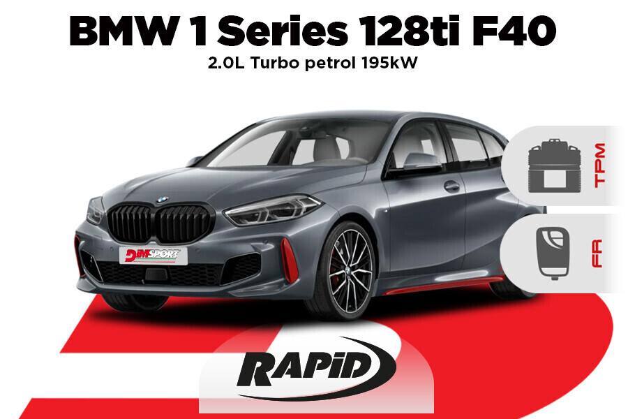 BMW Serie 1 128ti: libera tutto il suo potenziale grazie a Rapid TPM+FR