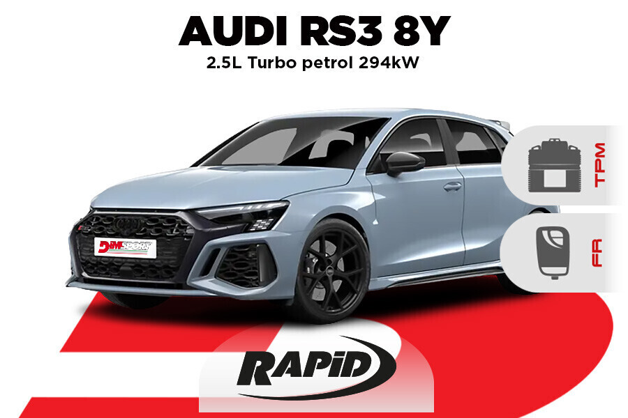 Nuova Audi RS3: provatela in modalità Rapid!