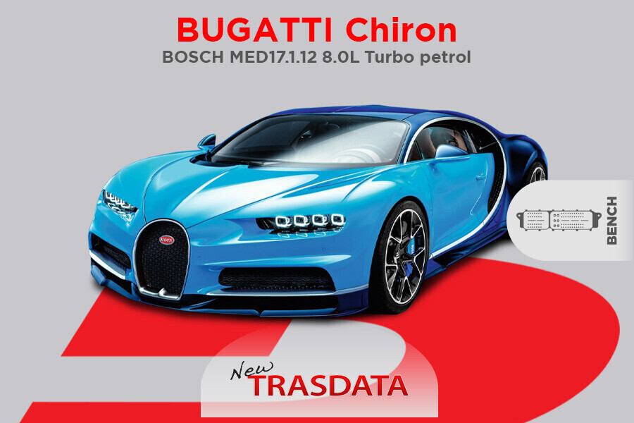 Bugatti Chiron: oltre i confini dell’ordinario con New Trasdata
