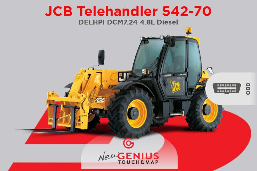 Leggi e scrivi in anteprima JCB Telehandler con elettronica DELPHI DCM7.24