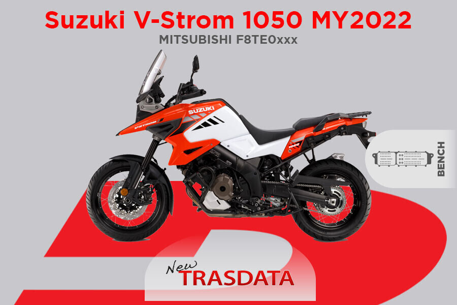 V-STROM 1050 MY2022: lavora in BENCH MODE sugli impianti MITSUBISHI F8TE0xxx con New Trasdata