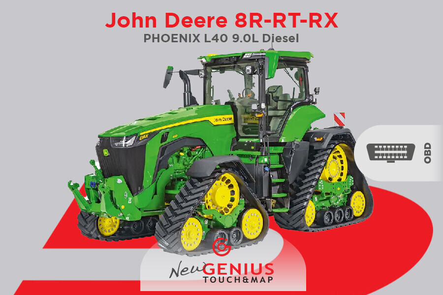 Leggi e scrivi tramite OBD John Deere con ECU PHOENIX L40