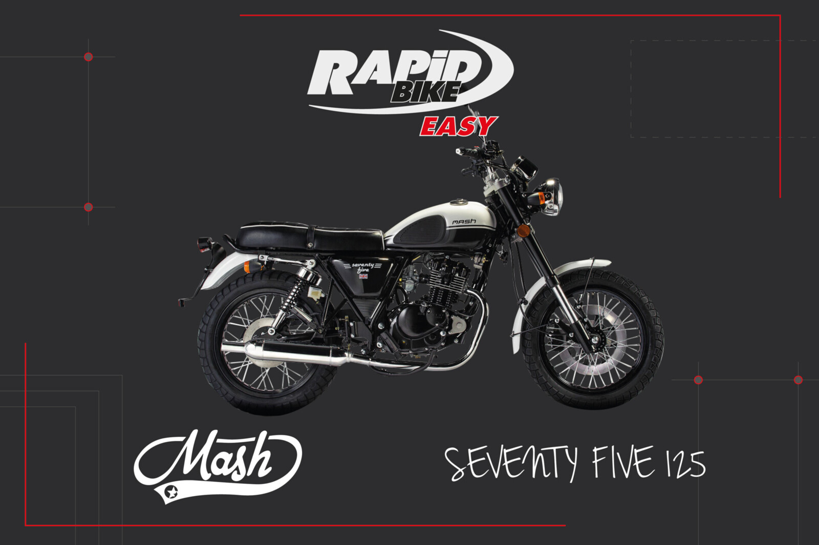 MASH SEVENTY FIVE 125: LA PICCOLA FRANCESINA SOTTO I RIFLETTORI RAPID BIKE