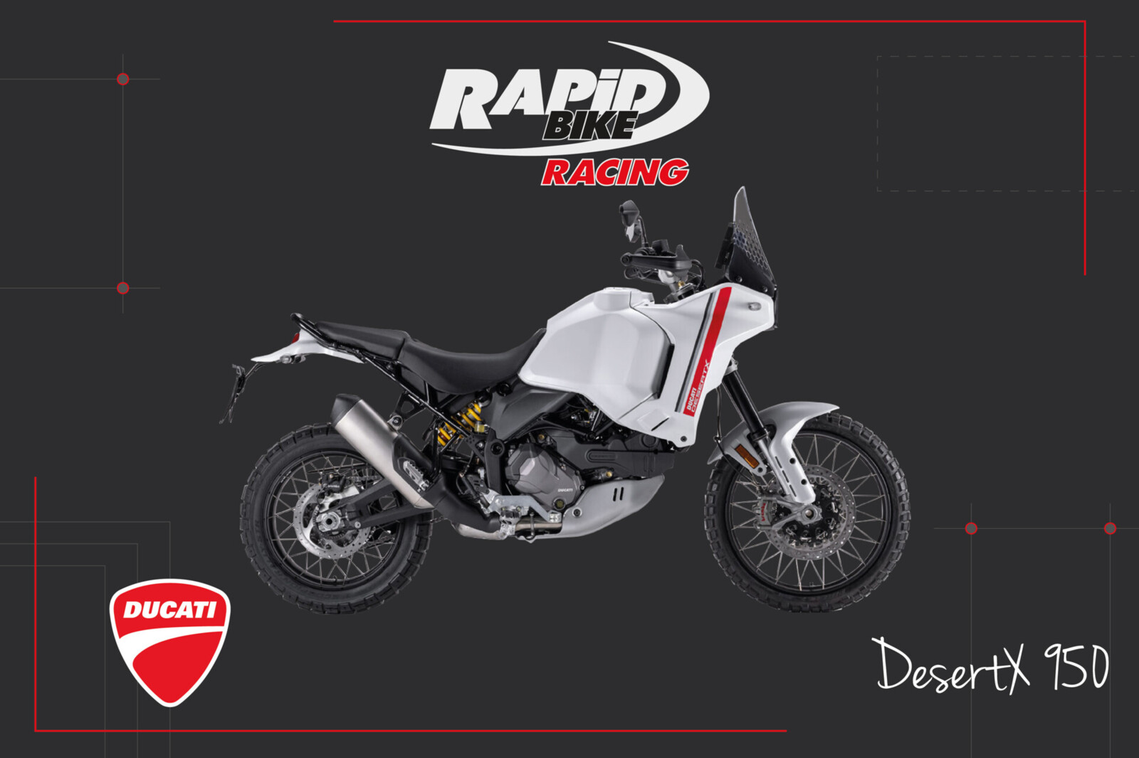 DUCATI DESERT X 950: ESPLORAZIONE, DIVERTIMENTO E PERFORMANCE