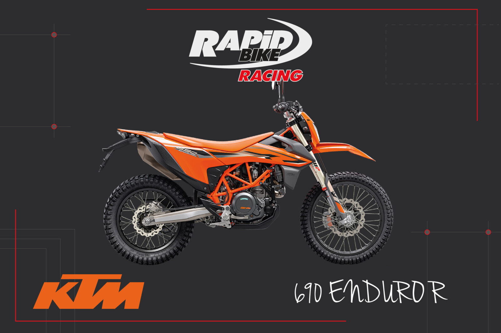 KTM 690 ENDURO R: DOMINA LA STRADA E L’OFFROAD CON RAPID BIKE