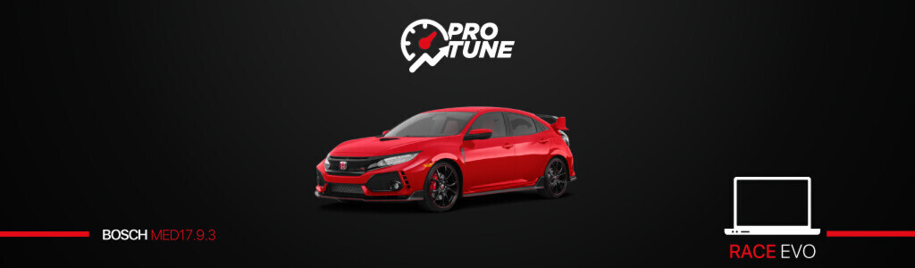 ProTune: Stage 1 per Honda Civic Type R con ECU Bosch MED17.9.3