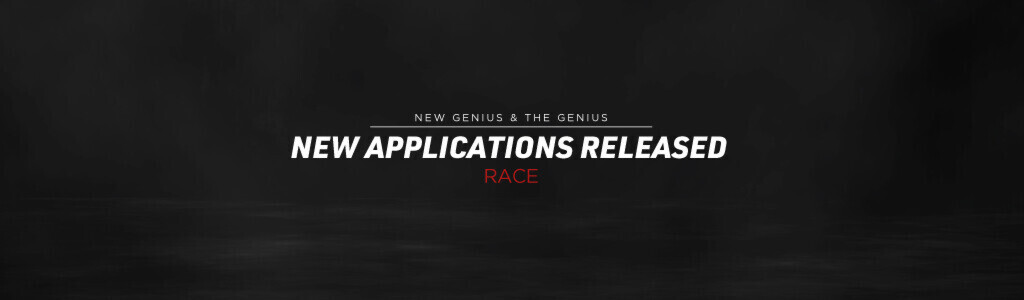 RACE NEW APPLICATIONS RELEASED!