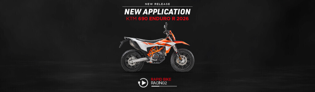 KTM 690 ENDURO R 2026 E RAPID BIKE RACING2: PIÙ CARATTERE, PIÙ CONTROLLO